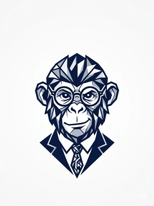 Monk3y comic mascot